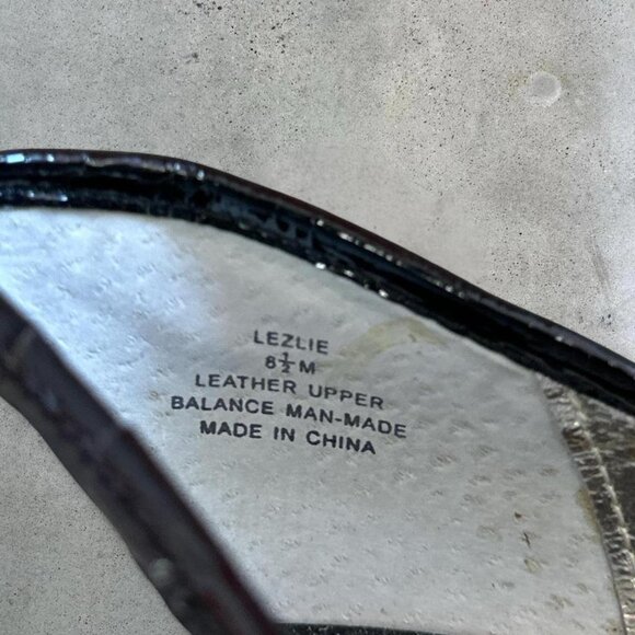 2000s Giraffe print peep toe heels - Picture 4 of 8